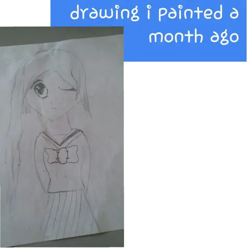 Contoh foto sebelum dan sesudah diedit menjadi anime