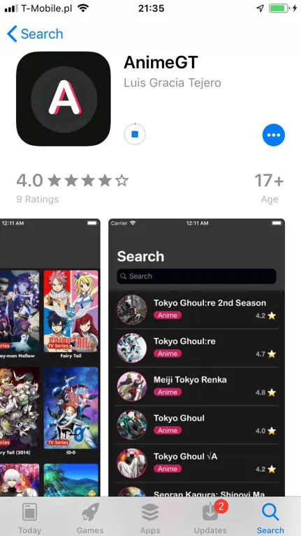 Streaming Anime di Ponsel Seseorang menonton anime di smartphone
