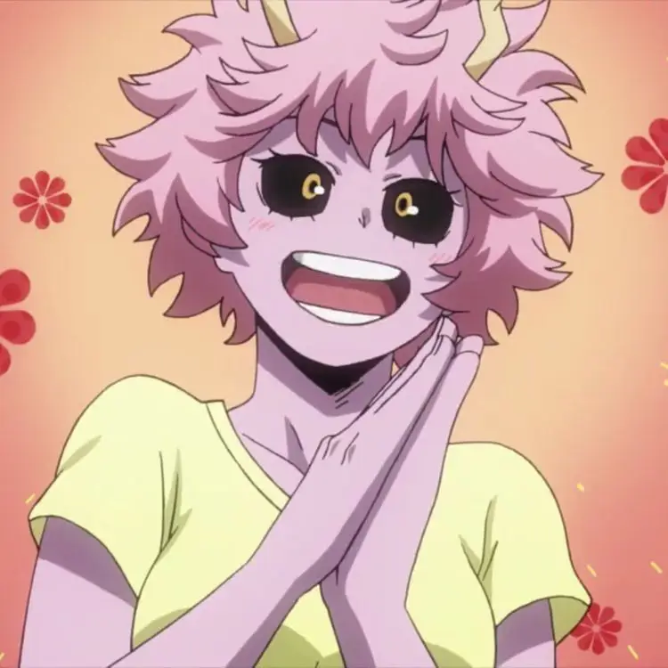 Para Pahlawan dan Penjahat Gambar berbagai karakter dari My Hero Academia