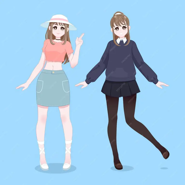 Beragam Pilihan Anime Gambar beragam karakter anime