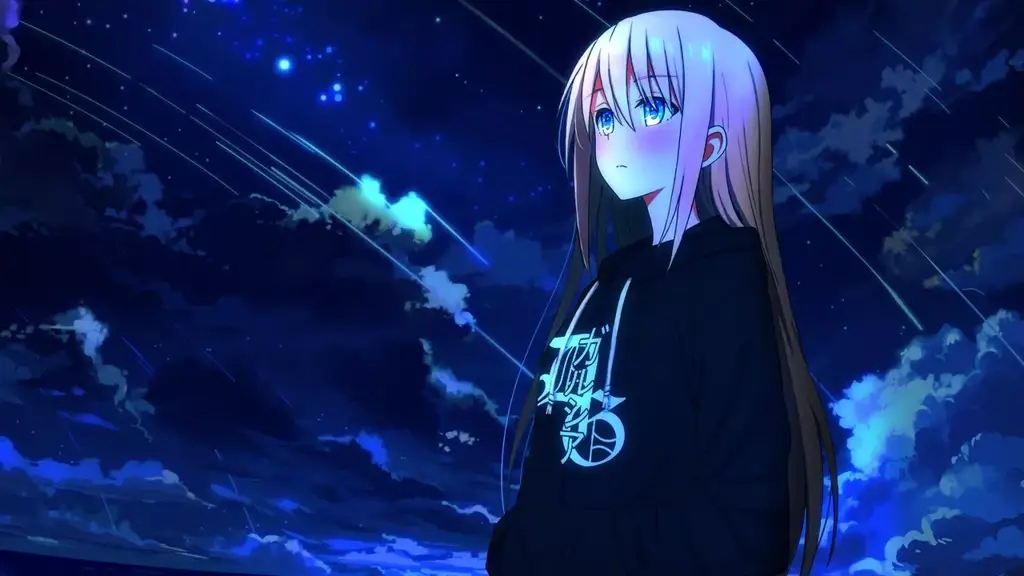 Menonton Anime dengan Nyaman Gambar seseorang menonton anime di laptop