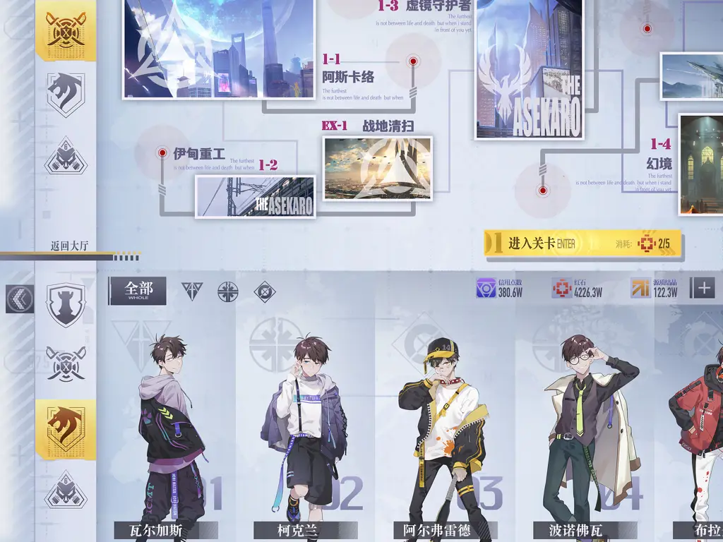 Antarmuka game yang menarik dan mudah digunakan Gambar antarmuka web game anime online yang menarik